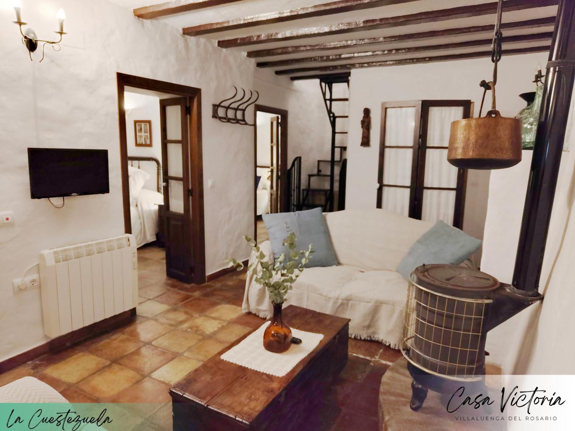 Maison d'hôtes Conjunto Rural Casa Victoria à Villaluenga Del Rosario Extérieur photo
