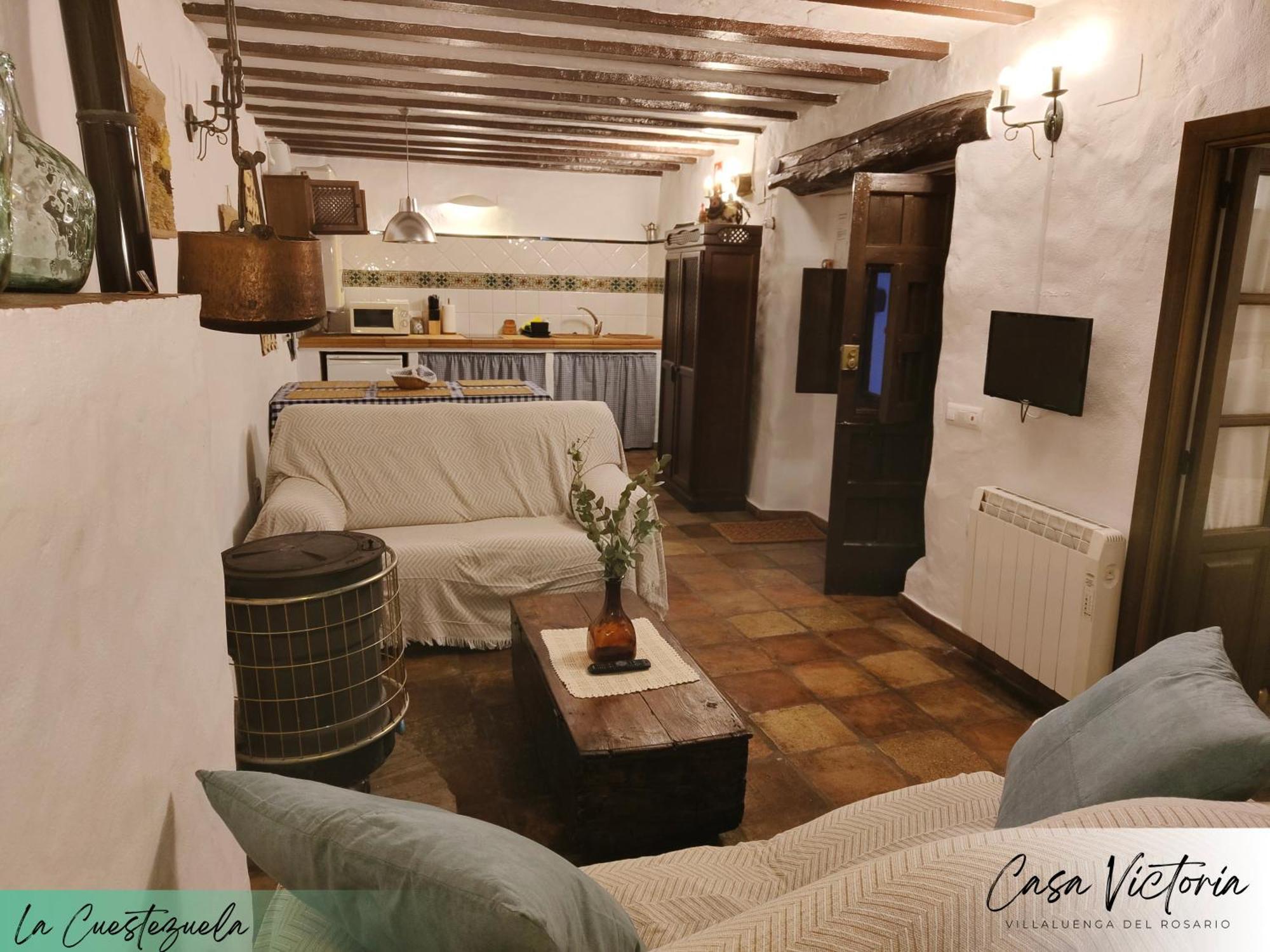 Maison d'hôtes Conjunto Rural Casa Victoria à Villaluenga Del Rosario Extérieur photo